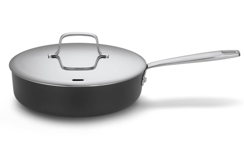 Sartén con revestimiento cerámico antiadherente Beka Maestro 24 cm con mango largo + tapa