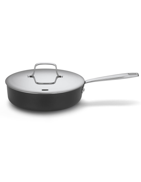 Padella antiaderente rivestita in ceramica Beka Maestro 24 cm con manico lungo + coperchio