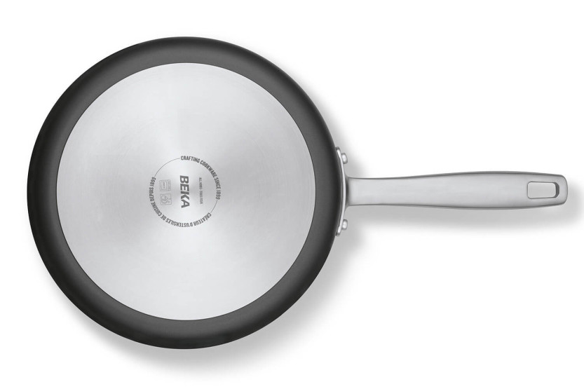 Sartén con revestimiento cerámico antiadherente Beka Maestro 24 cm con mango largo + tapa