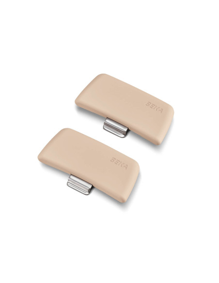 2 irrotettavan Beka Evolution bakeliittikahvan sarja - Beige
