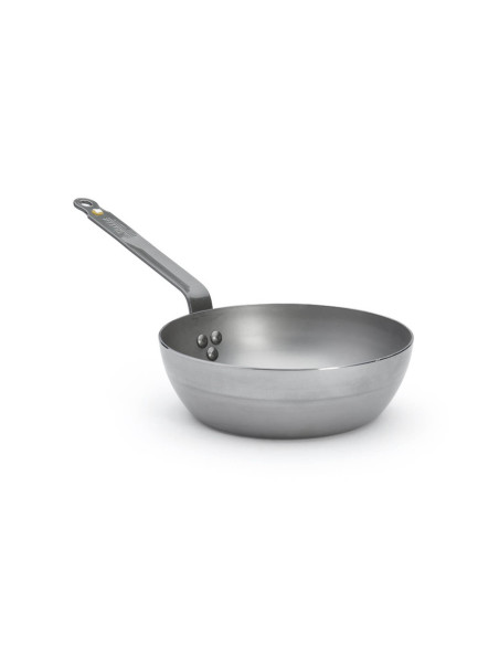 Country stegepande med høj kant De Buyer Minéral B Element i jern 24cm