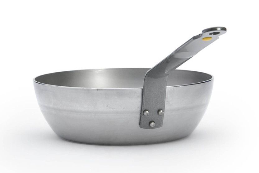 Bauern Bratpfanne mit hohem Rand De Buyer Mineral B Element aus Eisen 24cm