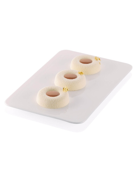 Professional silicone mold Silikomart Silicon Flex 300x175mm 6 savarins
