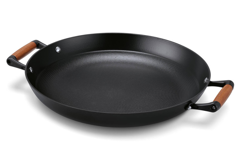 Frigideira Beka Mandala 36cm em ferro esmaltado com 2 pegas