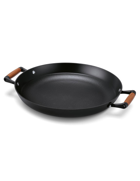 Beka Mandala Bratpfanne 36cm aus emailliertem Eisen mit 2 Griffen