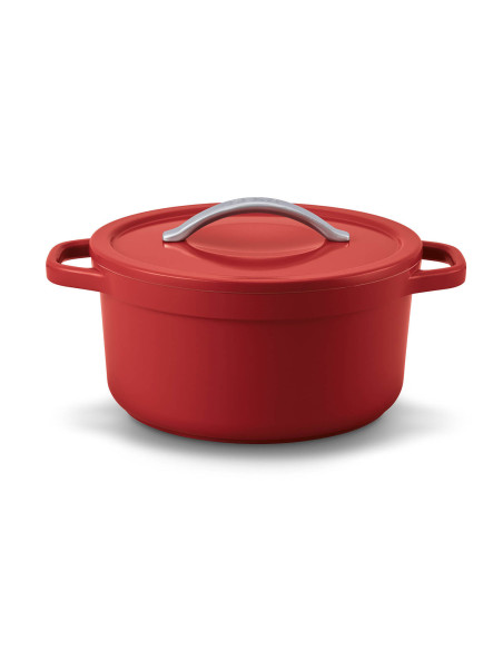 Beka Plume cacerola redonda de aluminio 24cm - Rojo