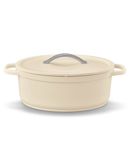 Beka Plume cacerola ovalada de aluminio 31cm - Beige