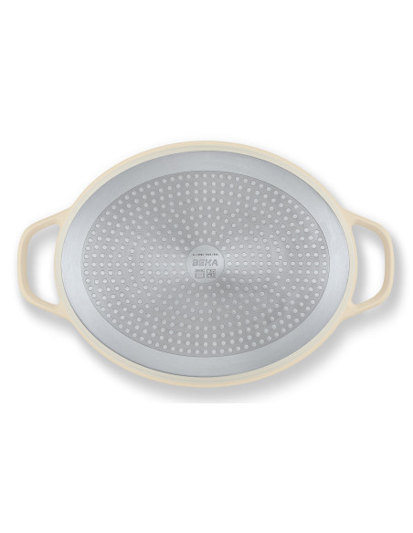 Beka Plume oval aluminiumgryta 31 cm - Beige