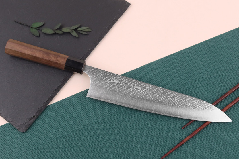 Yu Kurosaki Fujin 24cm SG2 handgemaakt Japans koksmes