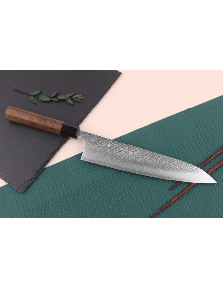 Yu Kurosaki Fujin 24cm SG2 käsintehty japanilainen kokkiveitsi
