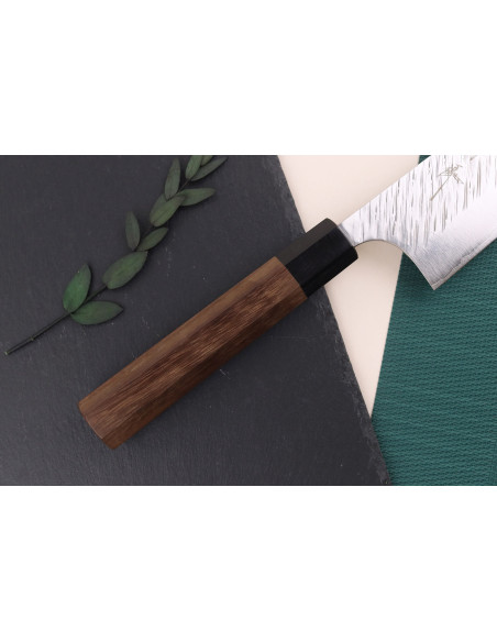 Faca de chef japonesa Yu Kurosaki Fujin 24cm SG2 feita à mão