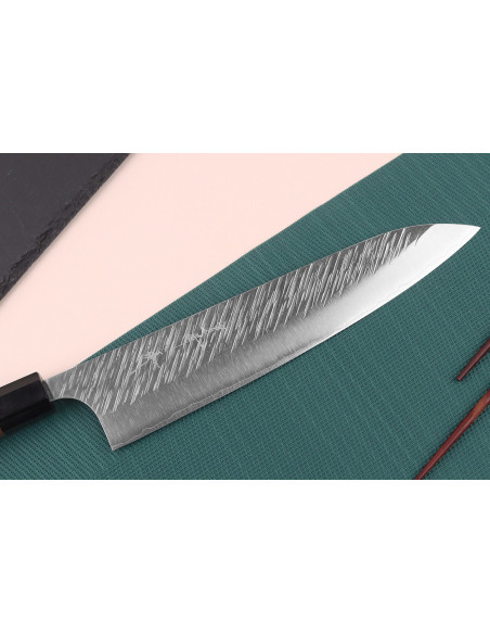 Handwerkliches japanisches Kochmesser Yu Kurosaki Fujin 24cm SG2