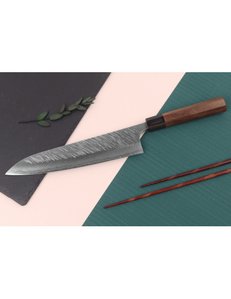 Yu Kurosaki Fujin 24 cm SG2 håndlaget japansk kokkekniv