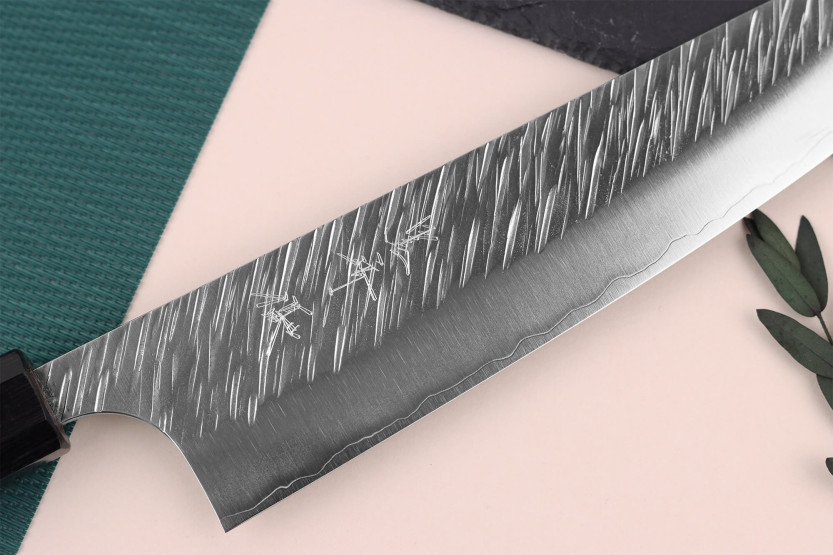 Yu Kurosaki Fujin 21cm SG2 handmade japanese chef knife