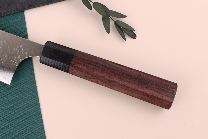 Faca de chef japonesa Yu Kurosaki Fujin 21cm SG2 feita à mão