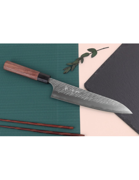 Handwerkliches japanisches Kochmesser Yu Kurosaki Fujin 21cm SG2