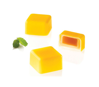 Molde de silicone profissional Silikomart 24 pralinés com encaixe 2