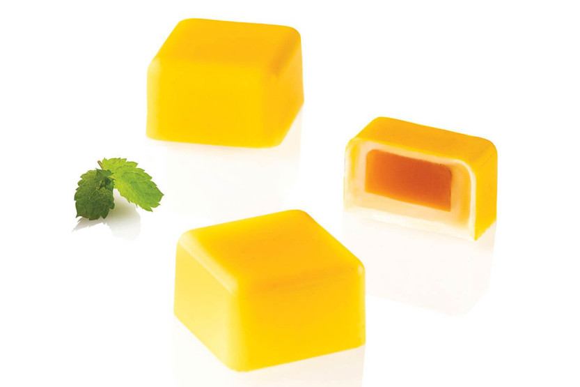 Silikomart molde de silicona profesional 24 pralinés con inserto