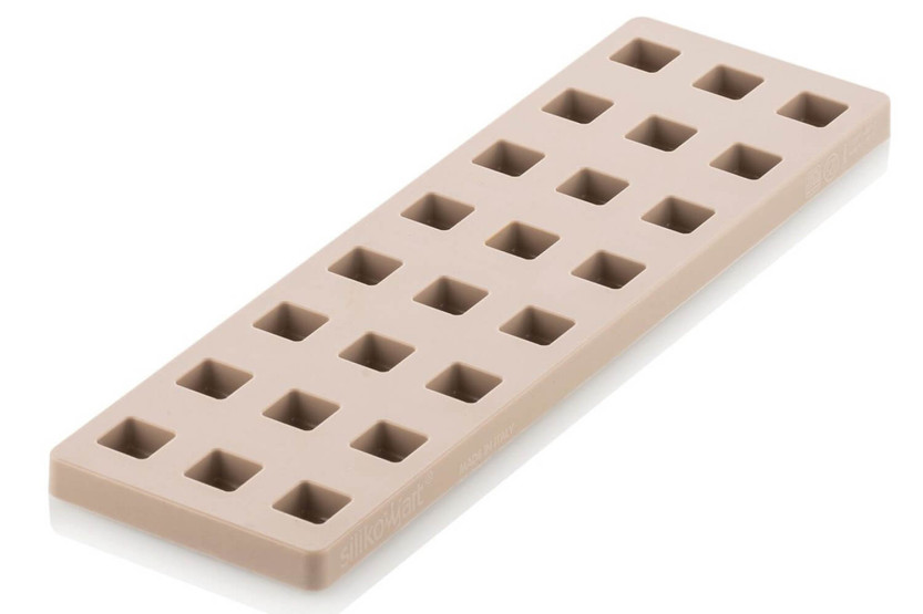 Molde de silicone profissional Silikomart 24 pralinés com encaixe