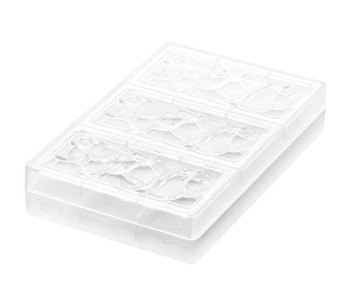 Silikomart Chocado Goccia-T tritanform 3 chokladkakor
