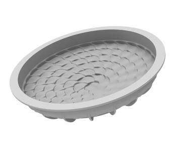 Silikomart Ninfa 3D-bloemblaadjeseffect professionele siliconenmal
