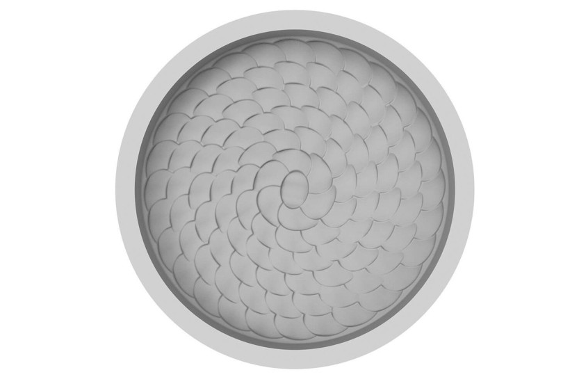 Silikomart Ninfa 3D-kronbladseffekt professionel silikoneform