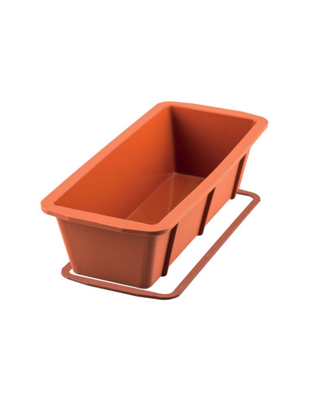 Forma de silicone profissional para bolo de ameixa Silikomart Uniflex 260x100mm