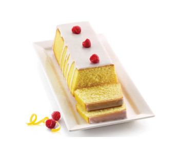 Forma de silicone profissional para bolo de ameixa Silikomart Uniflex 260x100mm 2