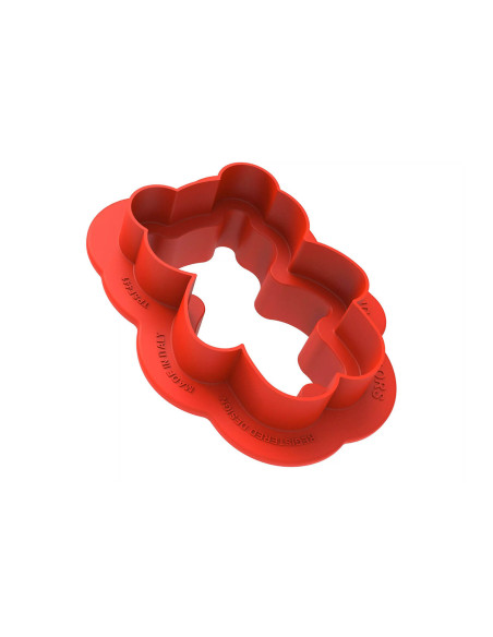 Silikomart molde silicona profesional 300x175mm 8 ositos de peluche