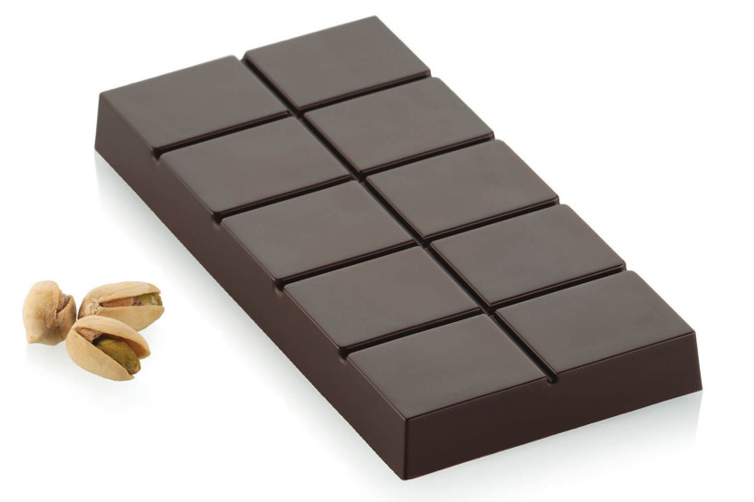 Molde de silicone profissional Silikomart para barras de chocolate Dubai