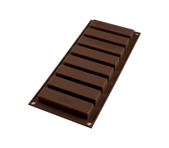 Silikomart molde de silicona profesional 8 tabletas de chocolate