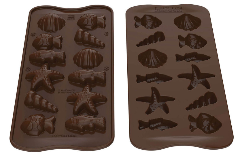 Silikomart EasyChoc professional silicone mold chocolate fritures 44x38mm
