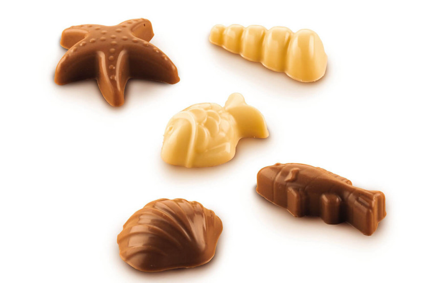 Silikomart EasyChoc stampo professionale in silicone per gocce di cioccolato 44x38 mm