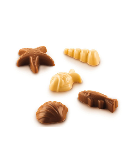 Silikomart EasyChoc professionele silicone vorm chocolade chips 44x38mm