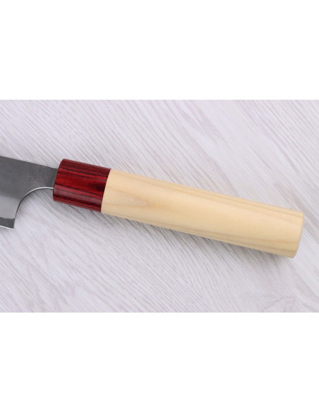 Sujihiki-Messer 27cm japanisch handgefertigt Masakage Yuki Shirogami 2