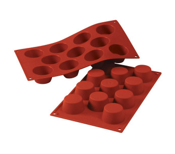 Silikomart Silicon Flex molde silicona profesional 300x175mm 11 mini muffins