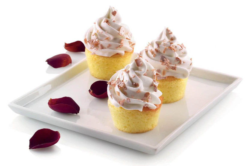 Silikomart Silicon Flex molde de silicone profissional 300x175mm 11 mini muffins