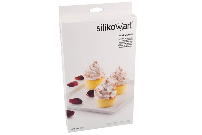 Silikomart Silicon Flex professionele siliconen mal 300x175mm 11 mini muffins