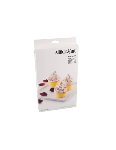 Silikomart Silicon Flex molde de silicone profissional 300x175mm 11 mini muffins