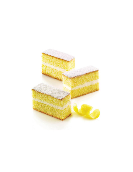 Profi-Silikonform Silikomart Silicon Flex 300x175mm 12 Mini Cakes