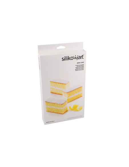 Profi-Silikonform Silikomart Silicon Flex 300x175mm 12 Mini Cakes