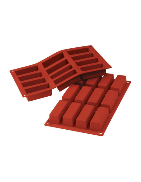 Silikomart Silicon Flex molde de silicona profesional 300x175mm 12 mini tartas
