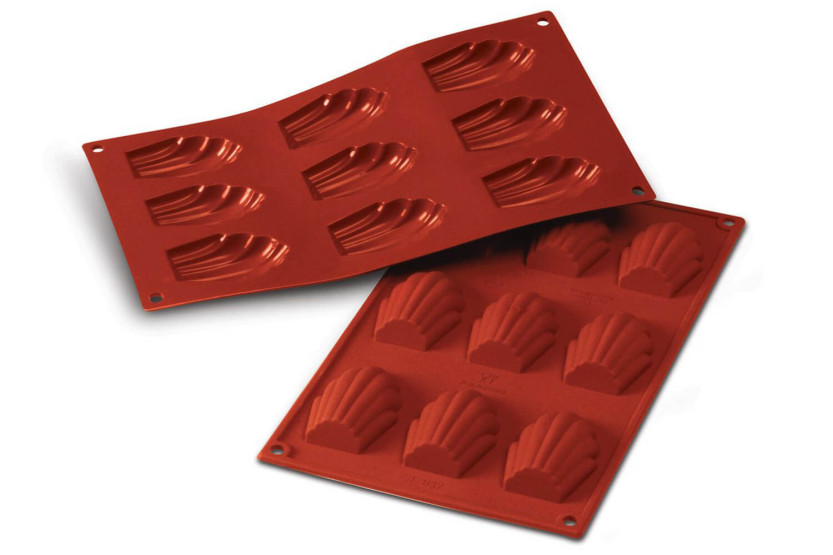Silikomart Silicon Flex professionel silikoneform 300x175mm 9 madeleines