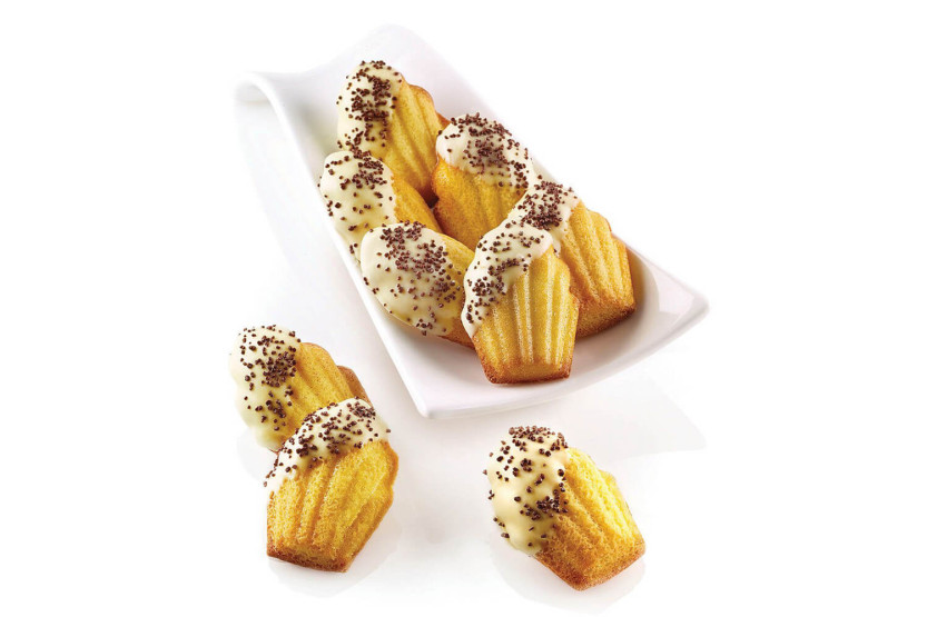Silikomart Silicon Flex professionel silikoneform 300x175mm 9 madeleines