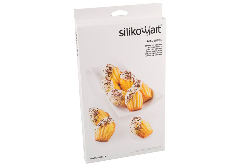 Profi-Silikonform Silikomart Silicon Flex 300x175mm 9 Madeleines