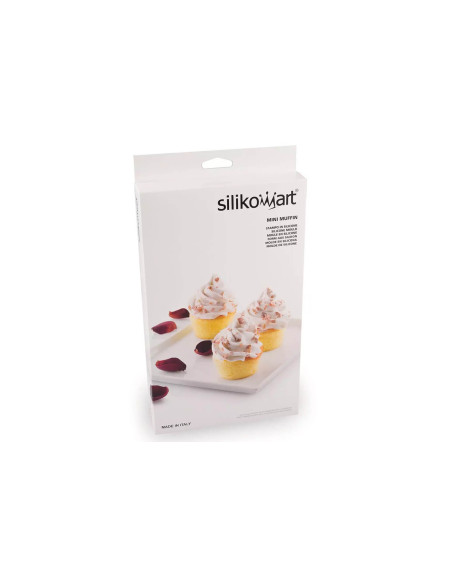 Silikomart Silicon Flex professional silicone mold 300x175mm 6 muffins 110ml