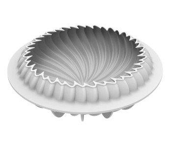 Silikomart 3D Wave Ø195mm ammattimainen silikonimuotti