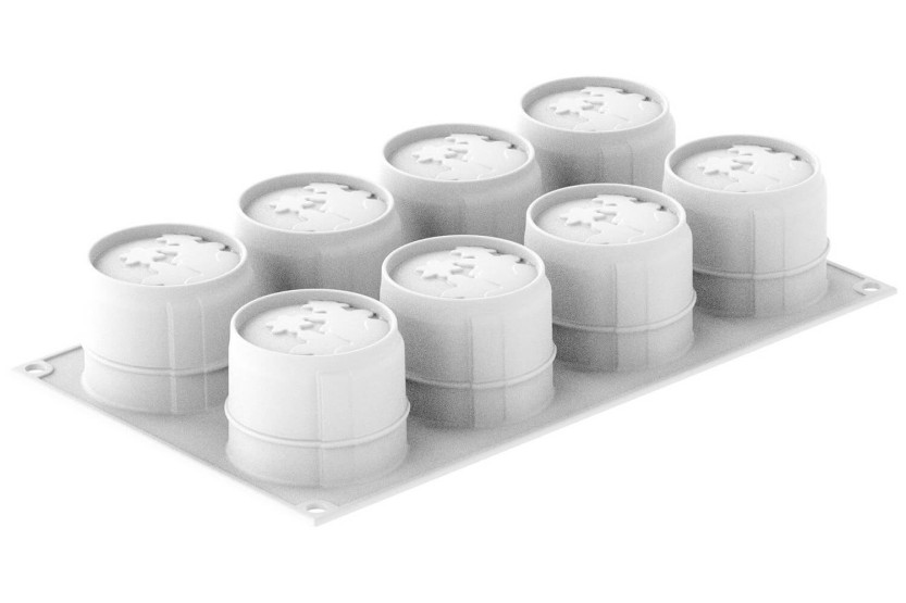 Silikomart 3D Antea 130ml ammattimainen silikonimuotti