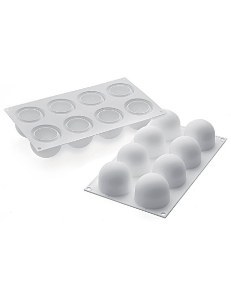 Silikomart professional silicone mold 8 truffles 117ml