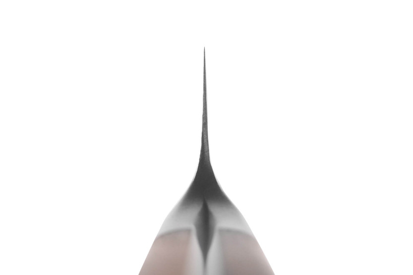 Coltello da intaglio Guillaume Leonard Cuistot 30 cm in acciaio inox e legno di sandalo rosso